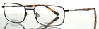 Flexon H6012 001 Black Mens Rectangle Full Rim Eyeglasses 53-18-140 B:33 New. Price: $59.99.