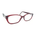 Versace Mod 3148 974 Translucent Red Rectangle Eyeglasses Frames 52-16 135 Italy Pre-owned. Price: $99.99.