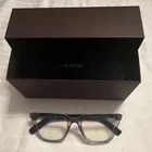 Tom Ford TF5963-B Gray Plastic Full Rim Square Eyeglass Frames 50-20-145 New. Price: $175.00.