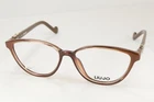 Marchon Liu Jo LJ2618 210 Brown 53-15-135 Eyeglass Frames Flex Hinges H27 New. Price: $39.99.
