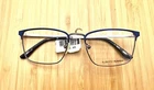 Alberto Romani Eyeglasses Frames 20203 Nv Shiny Blue Silver Square 54-18-140 New. Price: $25.00.