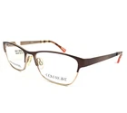Covergirl Eyeglasses Frames CG0532 047 Light Brown Gold Cat 52-16-135 New. Price: $39.99.