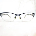 Banana Republic Jordyn Eyeglasses Frame 0DA4 Women's Black Half Rim 52-16-130 Pre-owned. Price: $19.58.