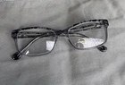 Chelsea Morgan Cm 202238 Gr/blk Eyeglasses Frames Only 52-16-140 Gray Tortoise Pre-owned. Price: $24.99.