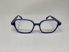 David Spencer Eyewear Elaine 50/17/140 Blue Purple Eyeglass Frame PB07 New. Price: $62.25.