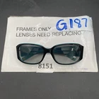 Anne Klein Ny Black Oval Oversized Frame 58-17-130 Glasses AK3158 297/62 G187 Pre-owned. Price: $9.42.