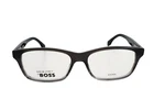 Hugo Boss 1645 2W8 Eyeglasses 54-17-145 Gray Black Mm Rectangular Frame Italy New. Price: $49.00.