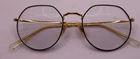 Ray Ban Frames Only Round Eyeglasses Rb 6465 Jack 3136 Gold / Blue 51-20-140 Pre-owned. Price: $34.88.