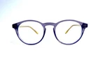 New Zenni Gray Yellow Clear Oval Round Glasses 127412 46 17 145. Price: $37.50.