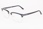 Tom Ford 005 Black Silver Eyeglasses TF5504 54MM New. Price: $229.00.