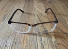 Robert Mitchel Rm 202110 Eyeglasses Frames Tortoise Crystal 54-17-145 Clear Rim New. Price: $35.00.