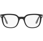 Persol PO3007V 95 52MM Square Eyeglass Frames, Black/demo, New. Price: $363.00.