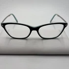 Tiffany & Co Tf 2158-B 8055 Black/ Blue/silver Frame 52-16-140 Italy #C280 Pre-owned. Price: $39.99.