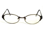 Koure KR8124 52-18-142 Pewter Metal Oval Eyeglasses Frames Vintage Style Pre-owned. Price: $33.81.