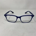 Ray-ban Liteforce Italy RB7144 5207 53-18-150 Navy Blue Eyeglasses 104G Pre-owned. Price: $85.00.