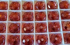 Swarovski 5041 18MM Briolette Bead, Red Magma (1PC) New. Price: $6.25.