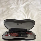 Ray-ban RB8407 2509 Black Metal Rectangular Eyeglass Frames 50MM 17MM 140MM Pre-owned. Price: $35.80.