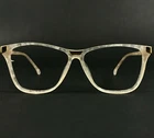 Vintage Jil Sander MOD.208 893 Eyeglasses Frames Clear Gold Square 56-13-135 New. Price: $81.59.