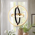 Modern Led Chandelier Gyroscope Hanging Light Fixture Kitchen Bedroom Dining New. Price: $64.11.