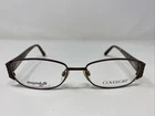 Covergirl CG0450 049 54-17-140 Dark Brown Metal Full Rim Eyeglasses Frame TW65 New. Price: $66.00.