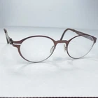 Ovvo Optics Eyeglasses Frames 2321 43 Brown Round 45-21 140 Pre-owned. Price: $99.00.