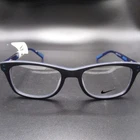 Nike 5538G Midnight Navy Eyeglass Frames 49-17-135 Full Rim "just Do It" New. Price: $61.55.