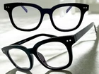 Classic Vintage Retro Sophisticated Style Clear Lens Eye Glasses Black Frame New. Price: $13.94.