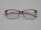 Tura Womens Eyeglasses TE271 Brown 53-16-140 Italy Designer Usa New. Price: $29.99.