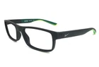 Nike Eyeglasses Frames 7090 010 Matte Black Green Rectangle Full Rim 53-17-140 New. Price: $64.99.