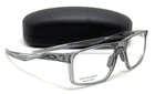 Oakley Bat Flip OX8183-0256 Grey Shadow Unisex Square Eyeglass Frames 56-18-148 New. Price: $140.95.