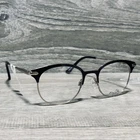 Max Cole Mc 1518 Eyeglass Frames Womens 50-19-145 Black Round Clubmaster Optical New. Price: $34.99.