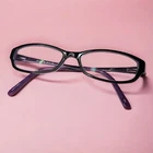 Salsa Eyeglasses Frames 0007 Bk Optical Rectangular 53-15-135 Purple Oval Pre-owned. Price: $23.00.