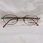 Timex T902 Brown Full Rim Titanium Eyeglass Frame 49/20/140 New. Price: $26.95.
