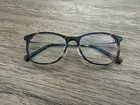 Lucky Brand Eyeglasses Frame D510 Brown Blue 52-16-140 Pre-owned. Price: $50.00.