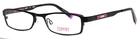 Esprit ET17335 538 Black Womens Rectangle Full Rim Eyeglasses 48-17-135 B:24 New. Price: $29.99.