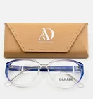 New Parade 1596 Blue Fade Clear Purple Womens Round Eyeglasses 53-17-135 B:43. Price: $34.99.