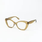 Loewe LW50067I 096 Eyeglasses Frame Women Dark Green Cat New. Price: $211.99.