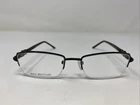 Prime Eyewear P15607 C3 Black 49-17-135 Metal Half Eyeglasses Frame IS17 New. Price: $32.00.