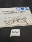 Giorgio Armani 642 V 816 Eyeglasses Frames Round Gold 47-19-140 20539 Pre-owned. Price: $39.99.