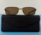 Salvatore Ferragamo Rectangular Black Eyeglass Frames SF2116 (57/16/140) Pre-owned. Price: $39.00.