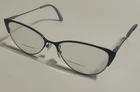 Calvin Klein CK18120 Womens Metal Eyeglass 408 Satin Indigo 53-15 Frames Only Pre-owned. Price: $17.50.