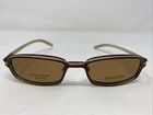 Innovative Eyewear IAE203 Esp Brown 51-18-140 Eyeglasses Frame W/ Clip-on EX98 New. Price: $75.00.