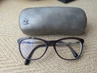 Authentic Chanel 3330-H Eyeglass Frames Pearl Brown 53-16-140 W/case Made Italy Pre-owned. Price: $179.00.
