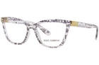 Dolce & Gabbana DG5076 3314 Eyeglasses Women's Trans/graffiti Full Rim 55MM New. Price: $144.95.