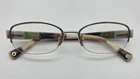 Coach HC5094 "bettie" 9026 Taupe 51-16-135 Eyeglasses Frames Only Pre-owned. Price: $24.00.
