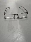 Foster Grant Half Rim Eyeglasses Black Metal 52MM Lens 19MM Bridge Solid Frames Pre-owned. Price: $12.00.