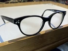 Bcbgmaxazria Eyeglasses Frames Jordana Black Round Full Rim 48-17-130 Pre-owned. Price: $55.00.