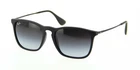 Ray-ban Chris Black Unisex Sunglasses RB4187 622/8G 54 New. Price: $132.95.