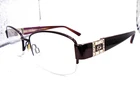 Bebe Bb 5073 505 Plum 51-17-135 Womens Half-rim Eyeglasses Frames Pre-owned. Price: $29.49.