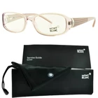 New Montblanc MB0303 078 Light Pink Oval Designer Optical Frame Eyeglasses. Price: $116.99.